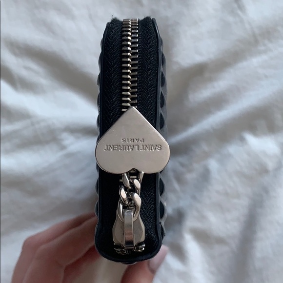 ✨SOLD✨ Saint Laurent - Monogram Zip Around Wallet - Picture 5 of 10